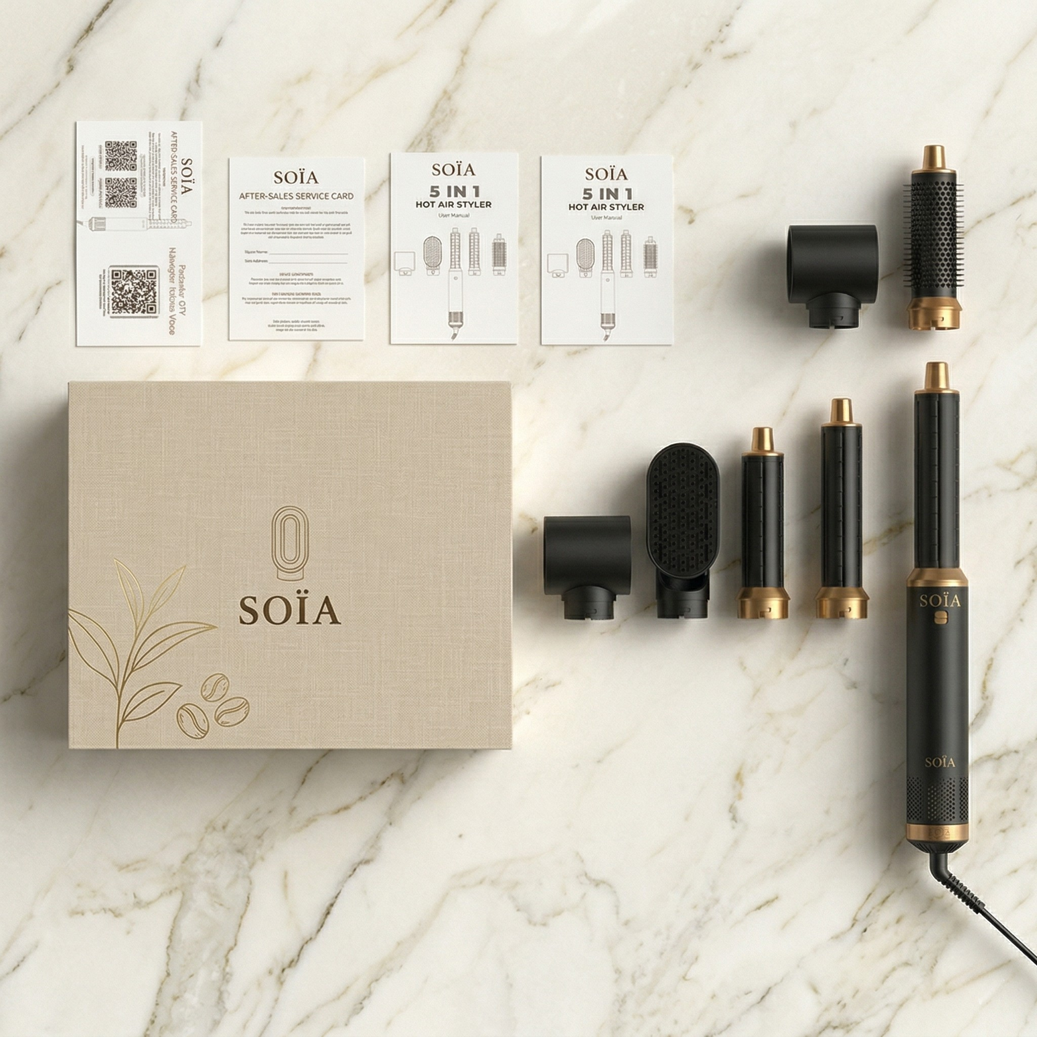 Air styler SOÏA 5 en 1